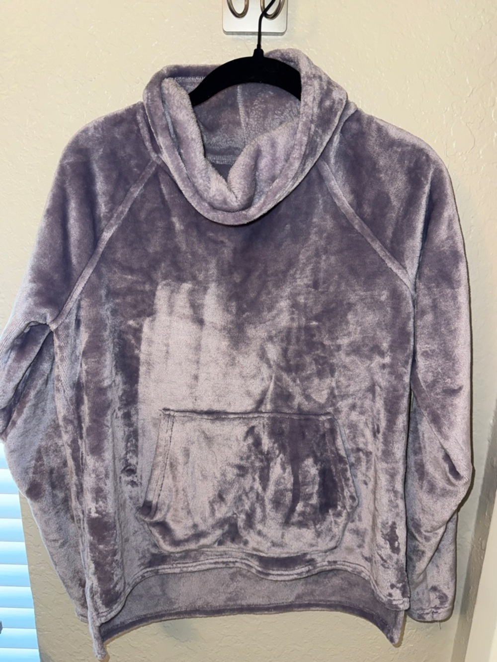 C9 by Champion Plush Pullover Hoodie in Lavender Gray